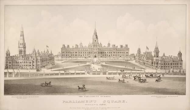Parliament Square, 1879