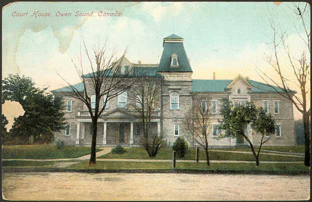owen sound courthouse 1910